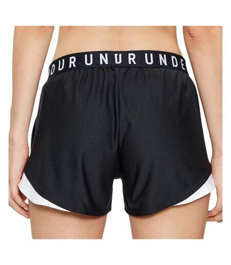 Short Noir Femme Under Armour Ua Play Up 3.0 - L