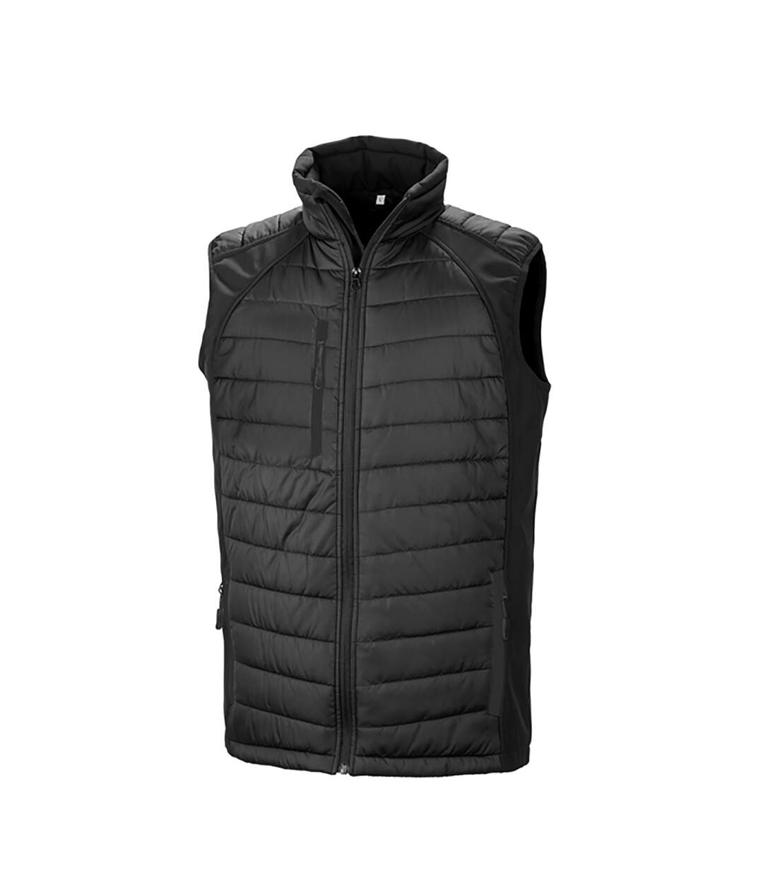 Gilet softshells matelassé et rembourré compass homme noir / noir Result