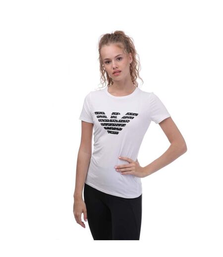 T-shirt femme blanc Emporio Armani