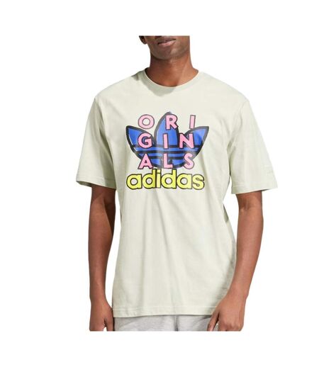 T-Shirt vert homme adidas is0231 - m
