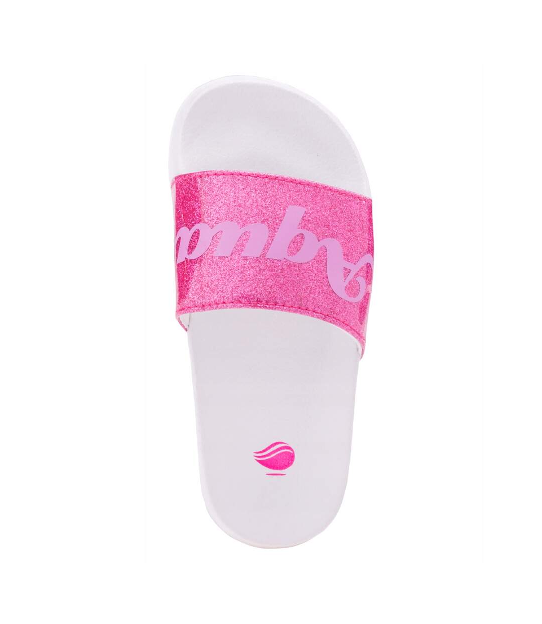 Claquettes Mirino Enfant Rose Blanc Aquawave-4