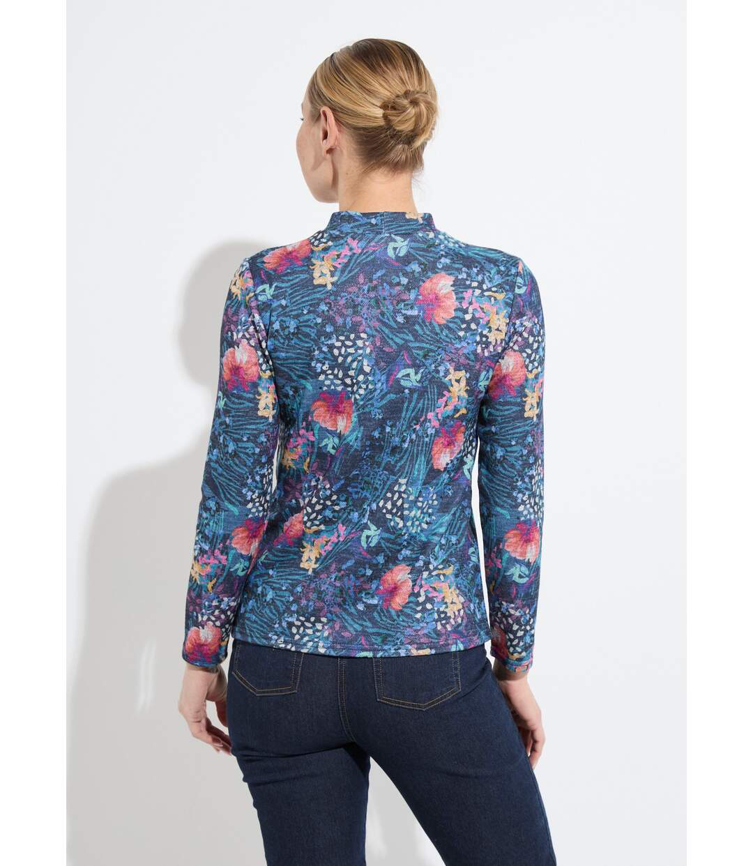 Sous-pull chaud court col montant-2