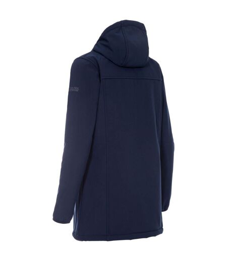 Veste Imperméable Longue Kristen Femme Bleu Marine Trespass