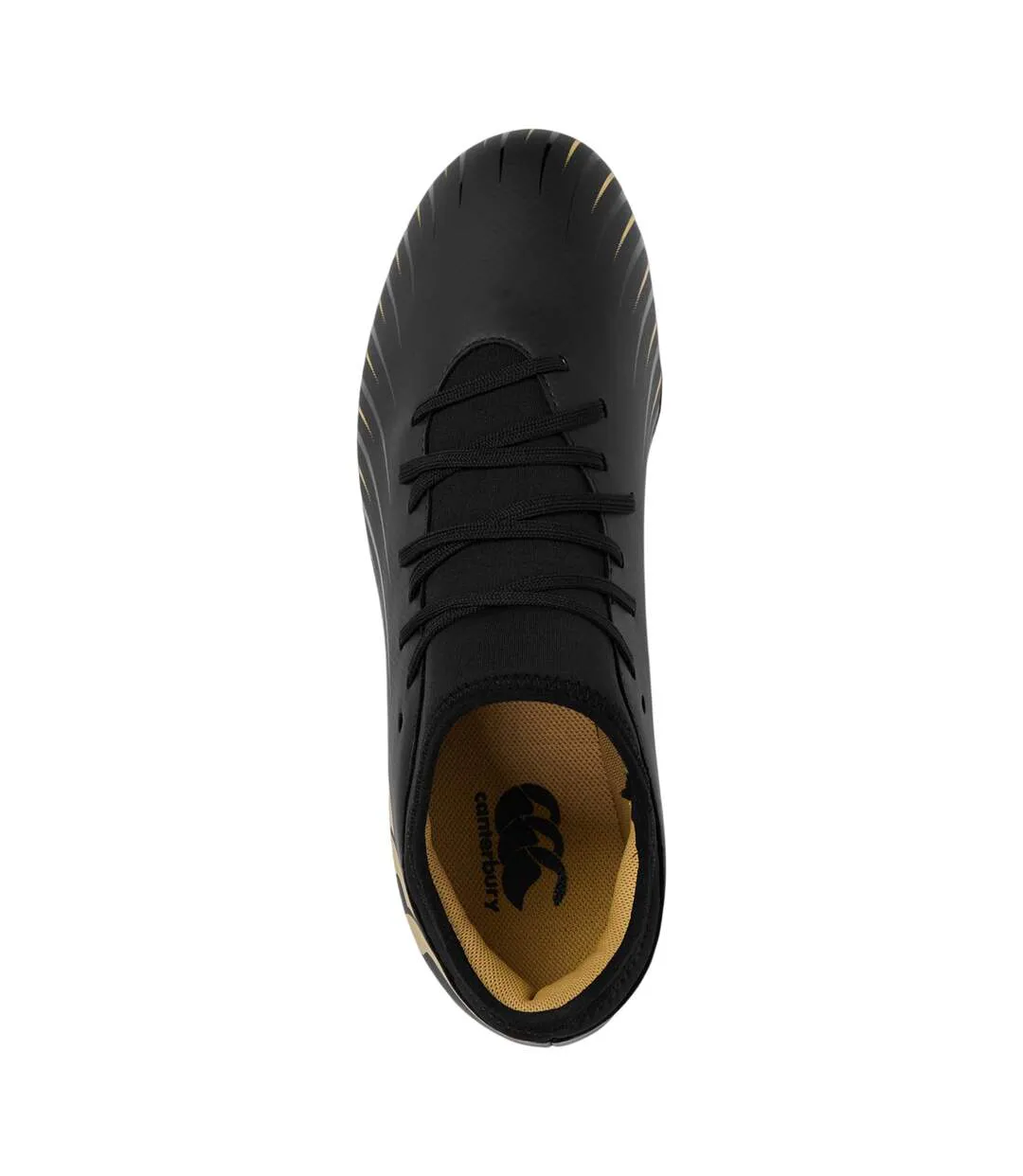 Mens Speed Falcon Team Soft Ground Rugby Boots Black Canterbury-3