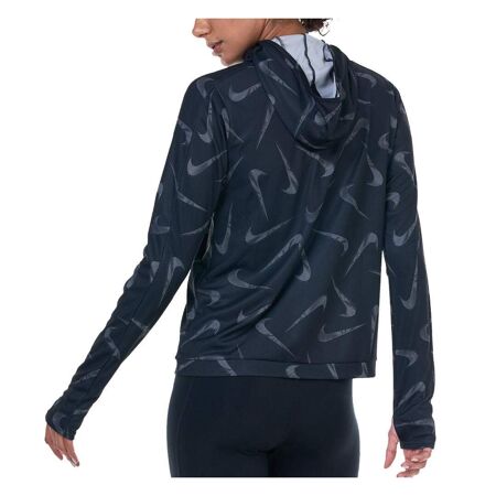 Sweat à Capuche de Sport Noir/Gris Femme Nike Pacer Hooded - M