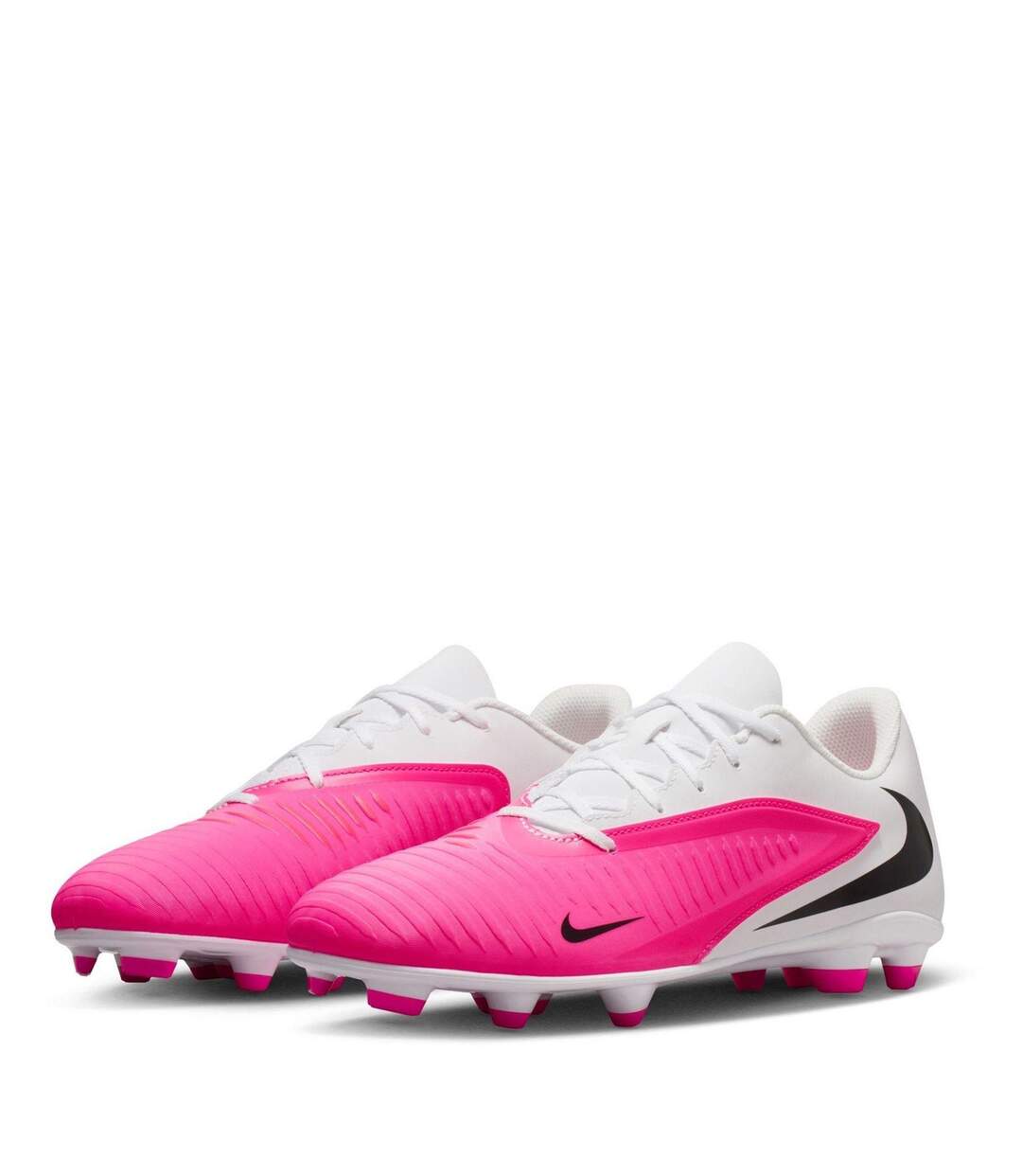 Mens Phantom 6 Low Club Firm Ground Football Boots White Pink Nike-4