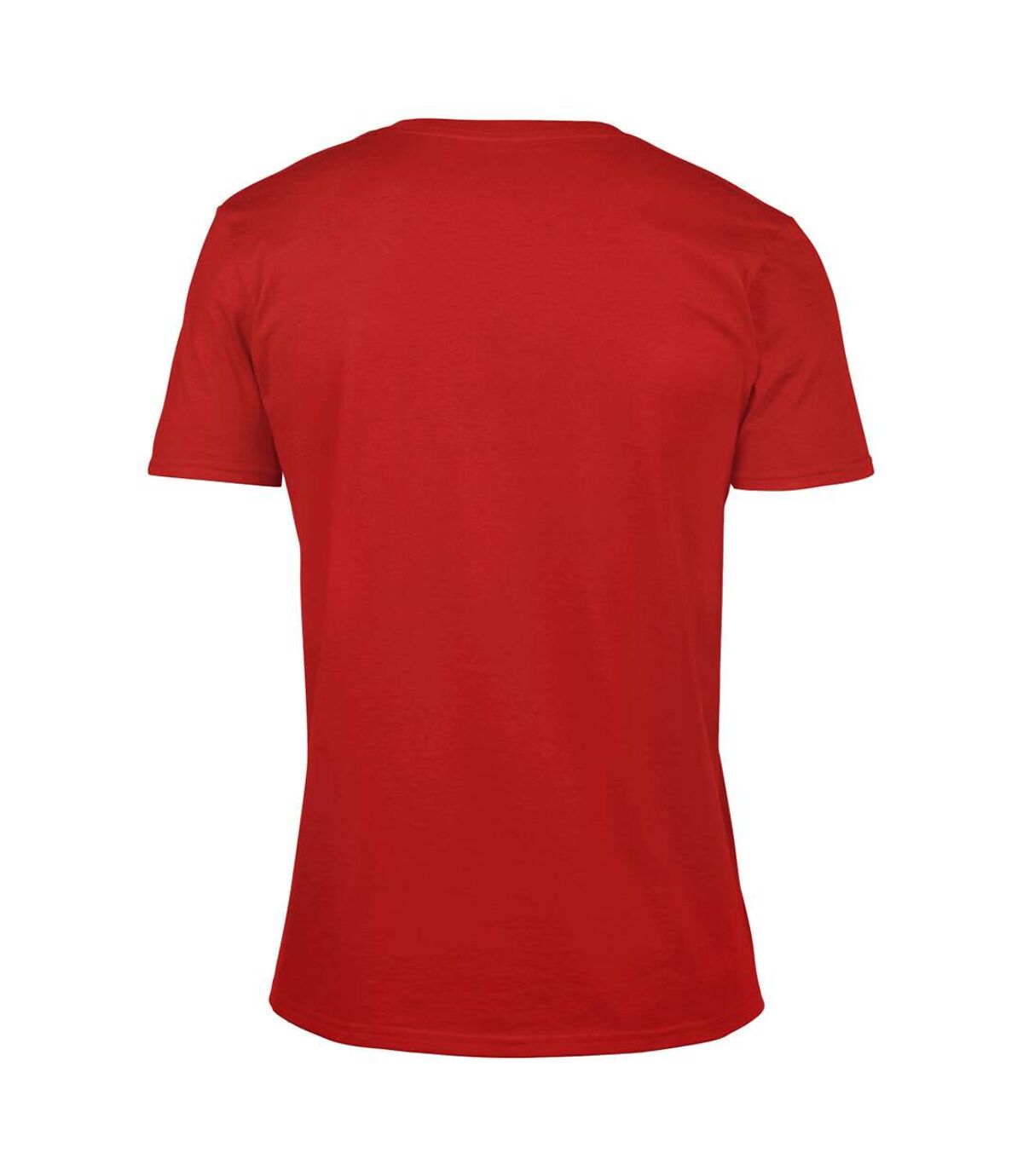 Gildan - T-shirt à manches courtes et col en V - Homme (Rouge) - UTBC490
