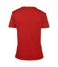 Gildan Mens Soft Style V-Neck Short Sleeve T-Shirt (Red) - UTBC490