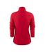 Womens/ladies Powerslide Zipped Sweat Jacket Red Printer RED-2