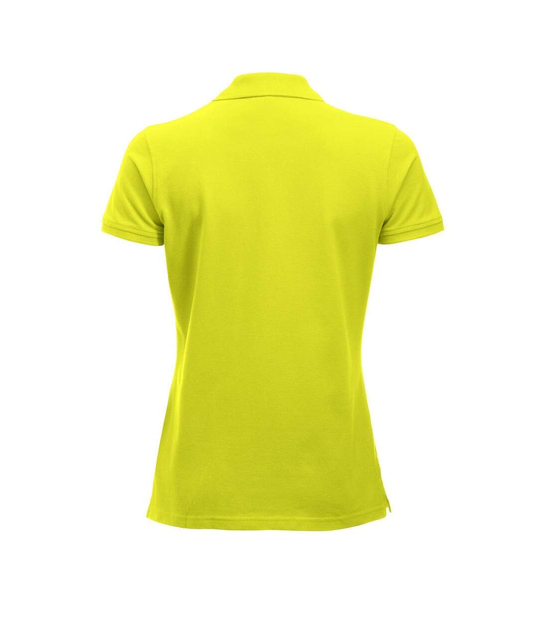 Polo marion femme vert fluo Clique