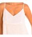 Sleeveless top with V-neckline 8887 woman