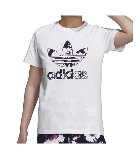 T-shirt Blanc Femme Adidas H20407 - 34