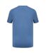 T-shirt Motif/style Logo 3d Homme Bleu Ciel Chiné Slazenger-2