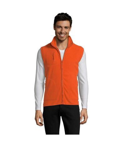 SOLS Norway Unisex Anti-Pill Fleece Bodywarmer / Gilet (Orange) - UTPC346
