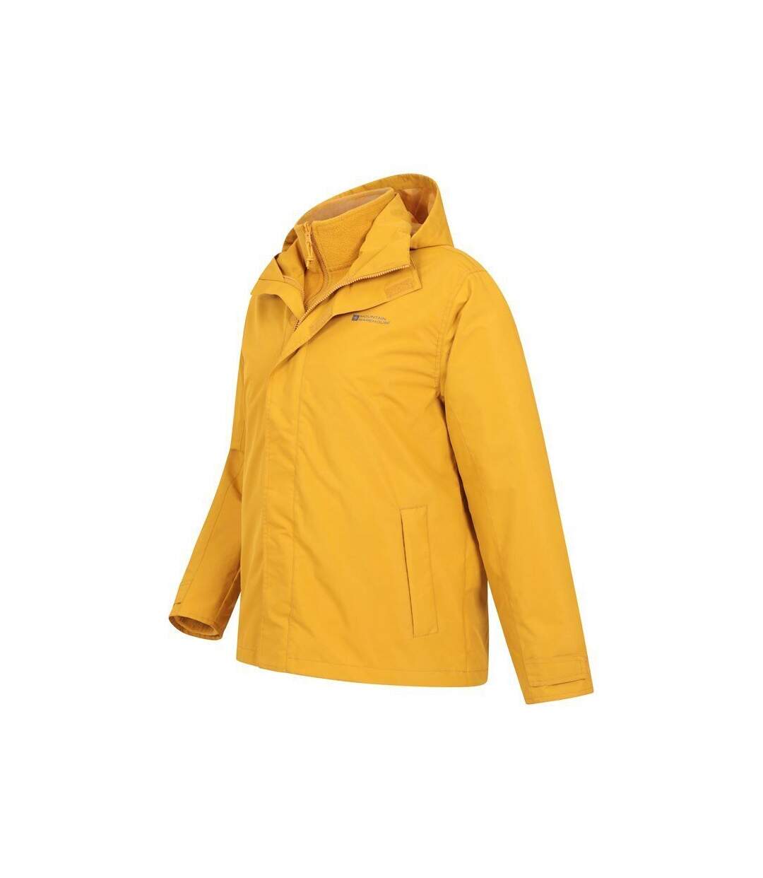 Veste fell homme jaune Mountain Warehouse-3