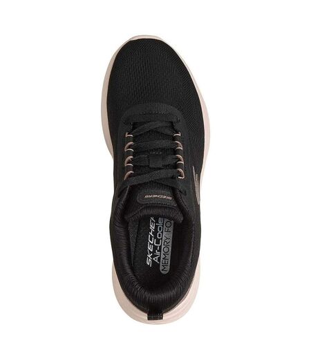 Baskets Motif/style Paillettes Sketch-lite Pro 2.0 Femme Noir Rose Doré Skechers