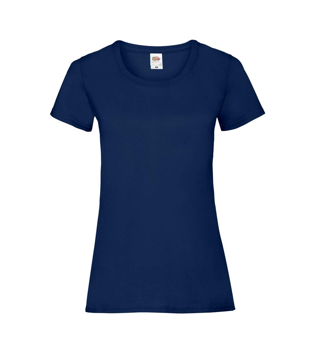 T-shirt femme bleu marine Fruit of the Loom