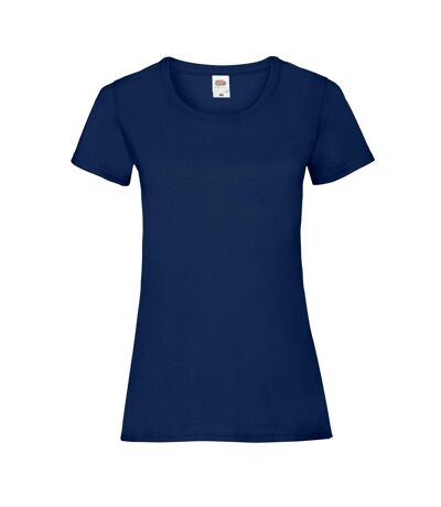 Fruit of the Loom - T-shirt - Femme (Bleu marine) - UTPC5766