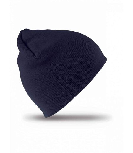 Bonnet tricot court - taille unique adulte - Result RC044X - bleu marine