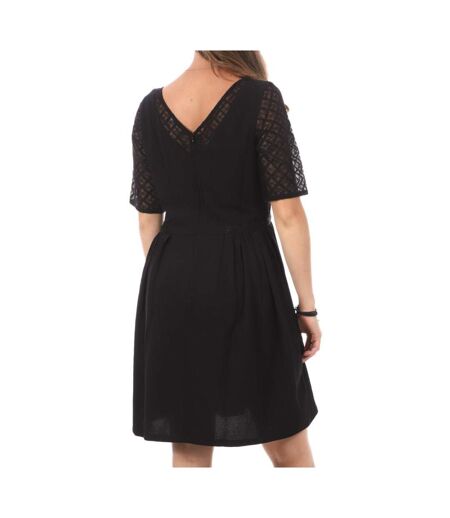 Robe Noire Femme Teddy Smith Veronica - S