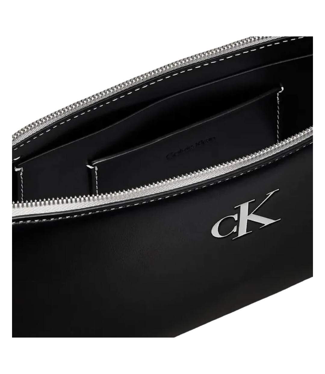 Sac à main noir femme calvin klein jeans contrast ck-2