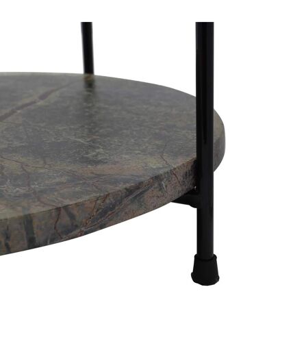 Table basse fait main en marbre motif contemporain EME