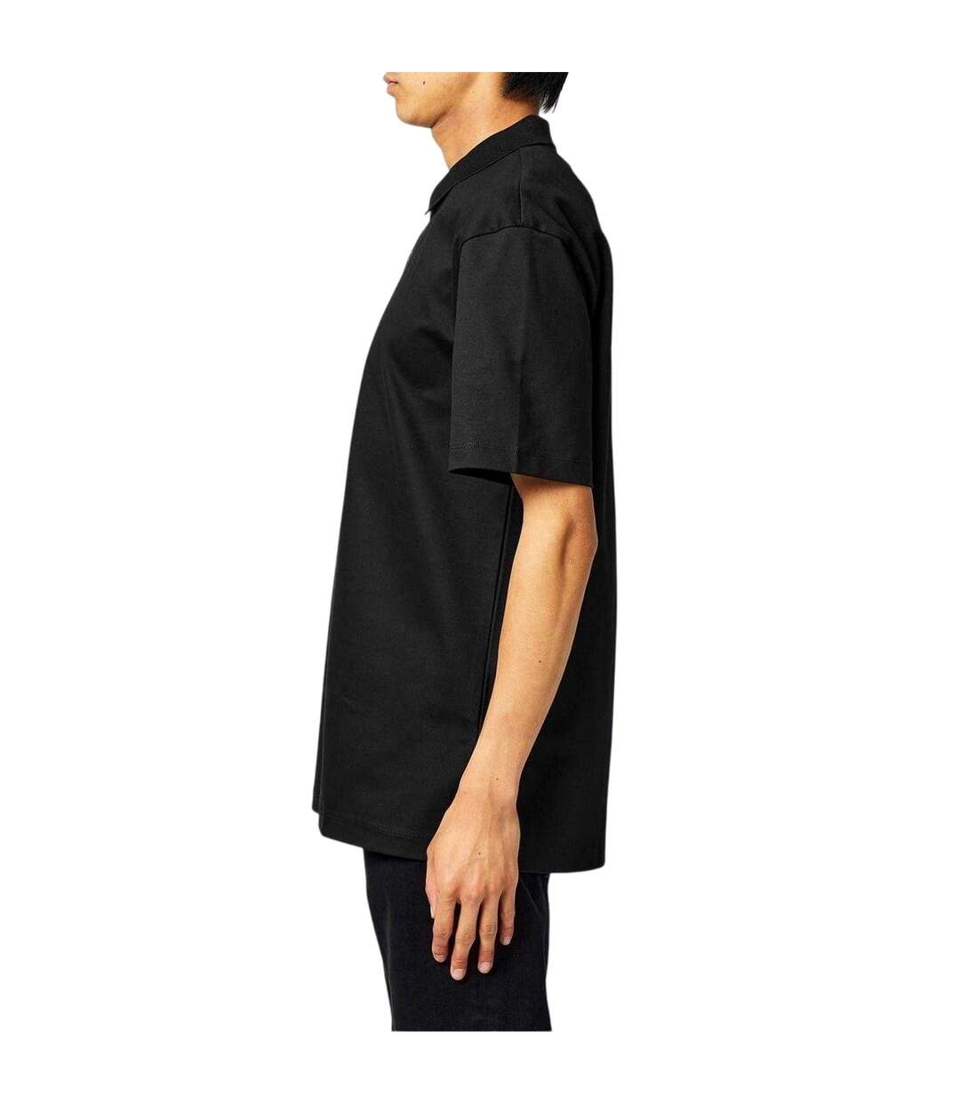 Mens Deabono Logo Polo Shirt Black Hugo-4