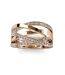 Bague Criss Cross - Cristal d'Autriche