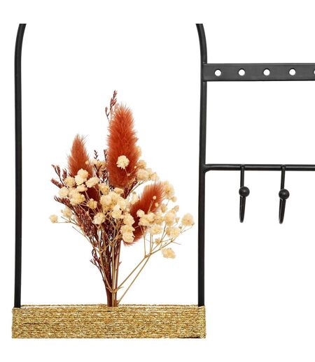 Porte-Bijoux en Métal Automne 26cm Noir