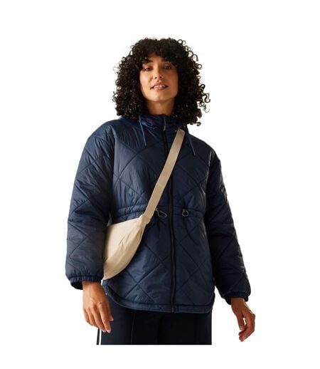 Doudoune Motif/style Matelassé Ivey Femme Bleu Marine Regatta
