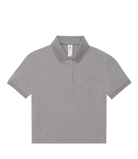 Womens/ladies My Polo Shirt Sports Grey B&C
