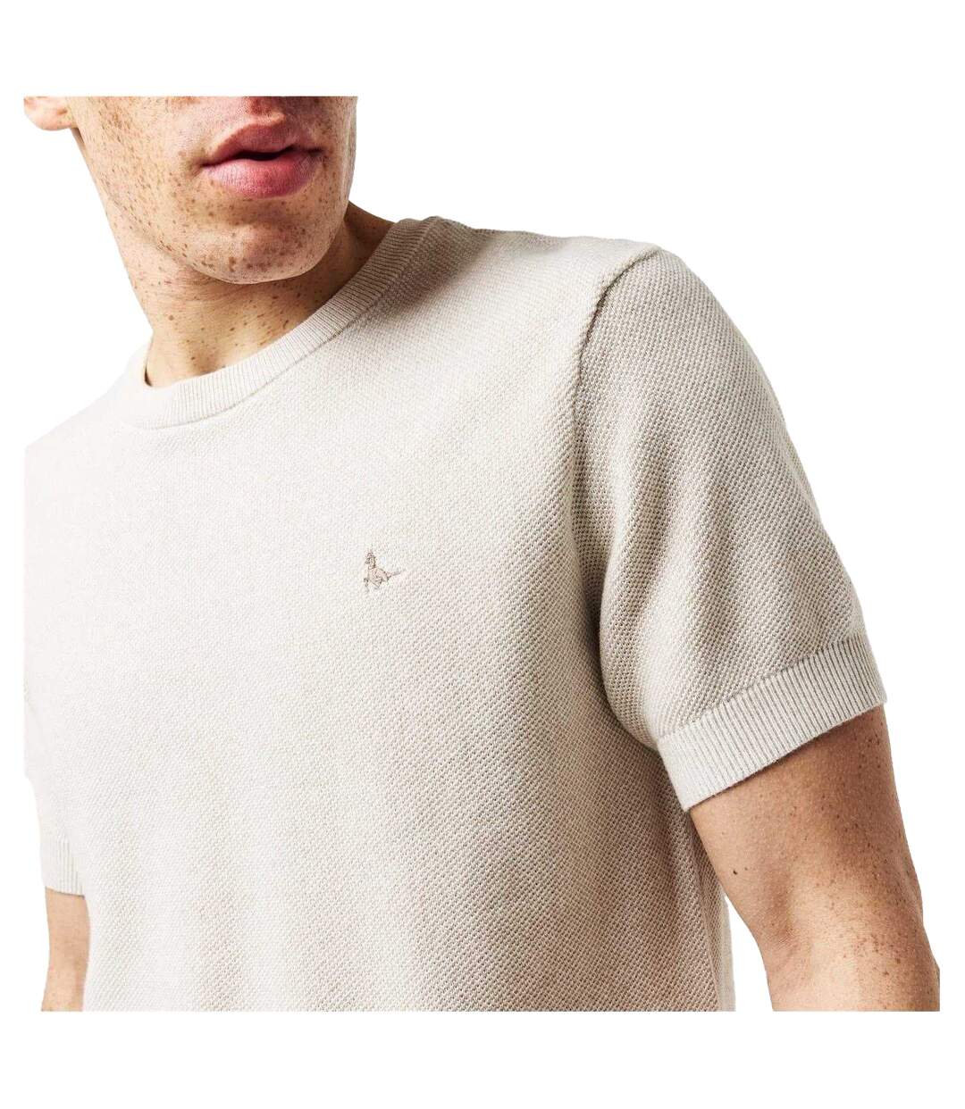 T-shirt Motif/style Brodé Homme Beige Jack Wills-4