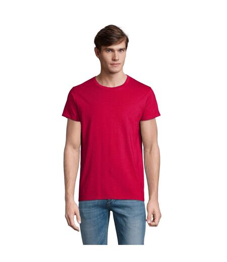 SOLS Mens Crusader Organic T-Shirt (Fuchsia)