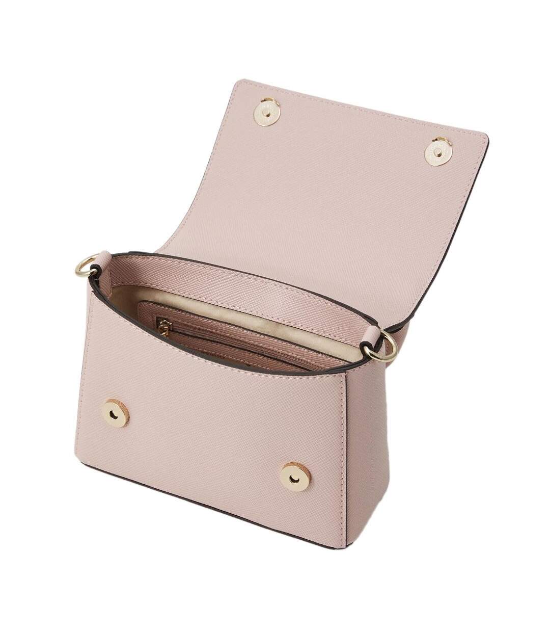 Sac à bandoulière rose clair femme guess bramina-3