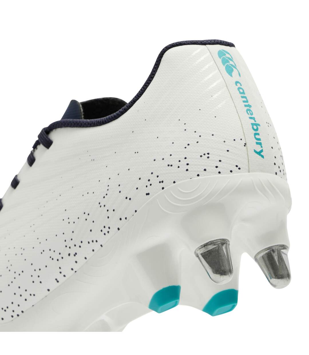 Chaussures De Rugby Pour Terrain Souple Stampede Ground Break Team Homme Blanc Canterbury-4