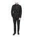 Mens Sateen Skinny Shirt Black Without Prejudice-1