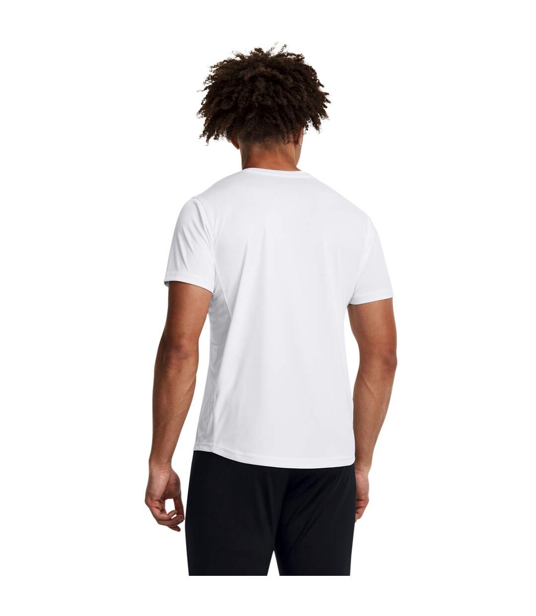 T-shirt challenger training homme blanc / noir Under Armour