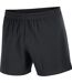 Mens Aero Stow 5 Lightweight Running Shorts Black Salomon-1