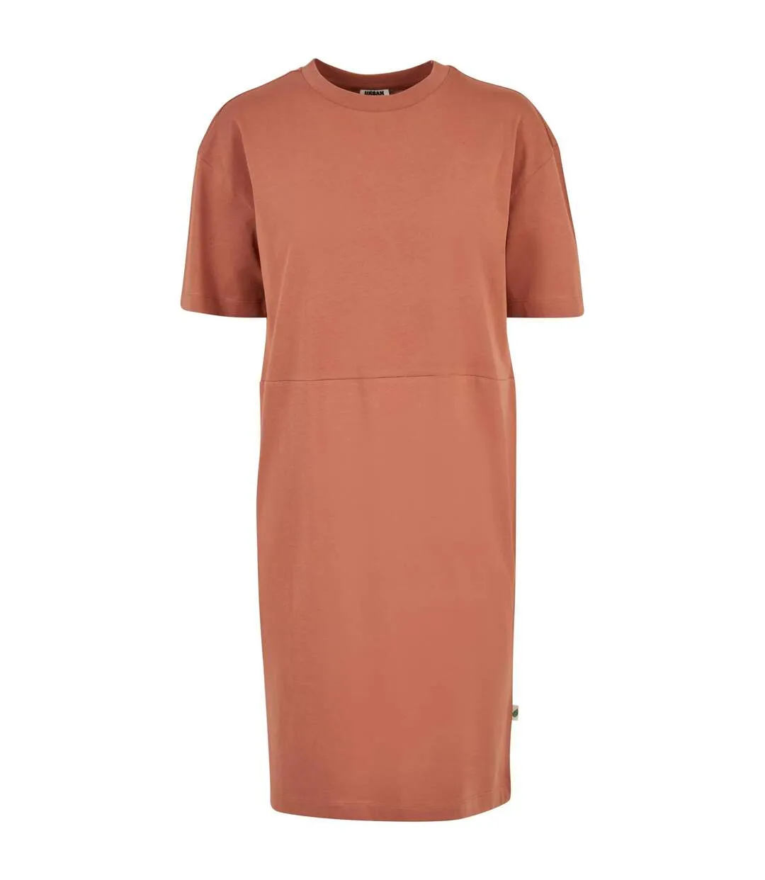 Robe T-shirt Femme Terre Cuite Urban Classics-1