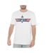 T-Shirt blanc homme topgun logo-1