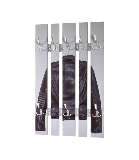 Patère Murale Déco Blouson 100cm Gris