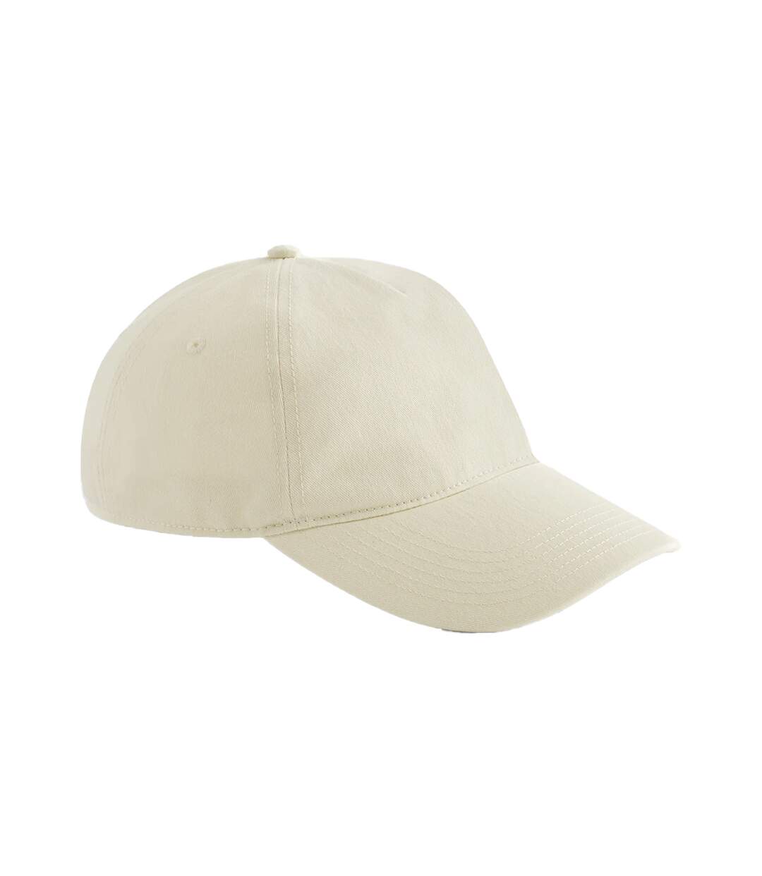 Leisure Plain Baseball Cap Stone Beechfield-1
