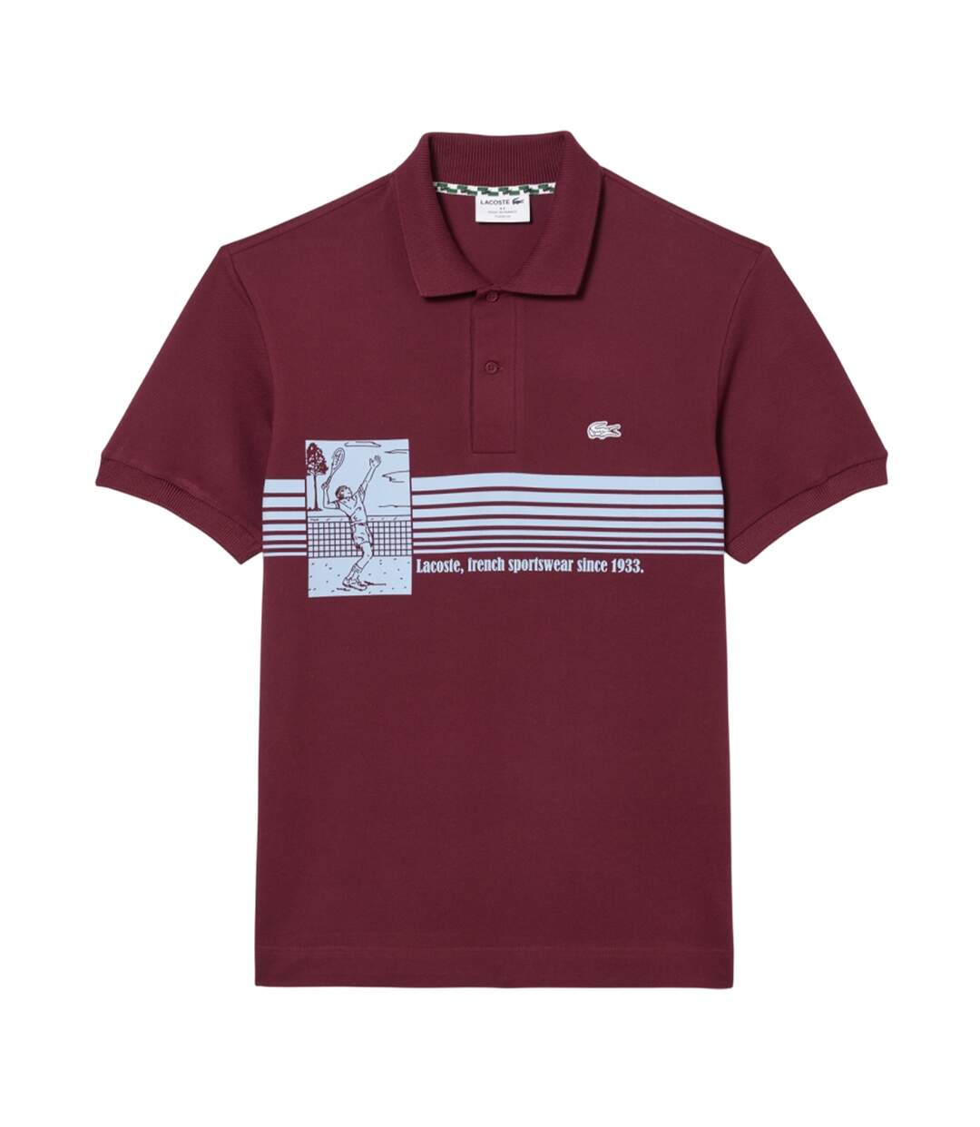Polo French Made Homme Rouge Lacoste-2