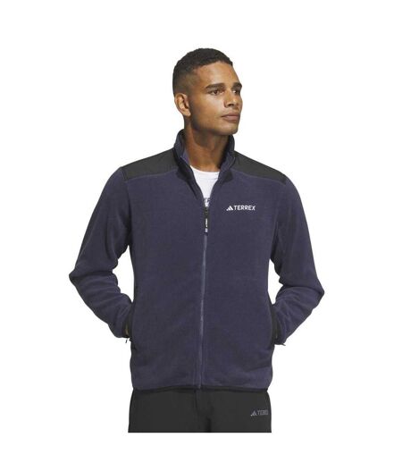 Veste polaire homme bleu marine Adidas