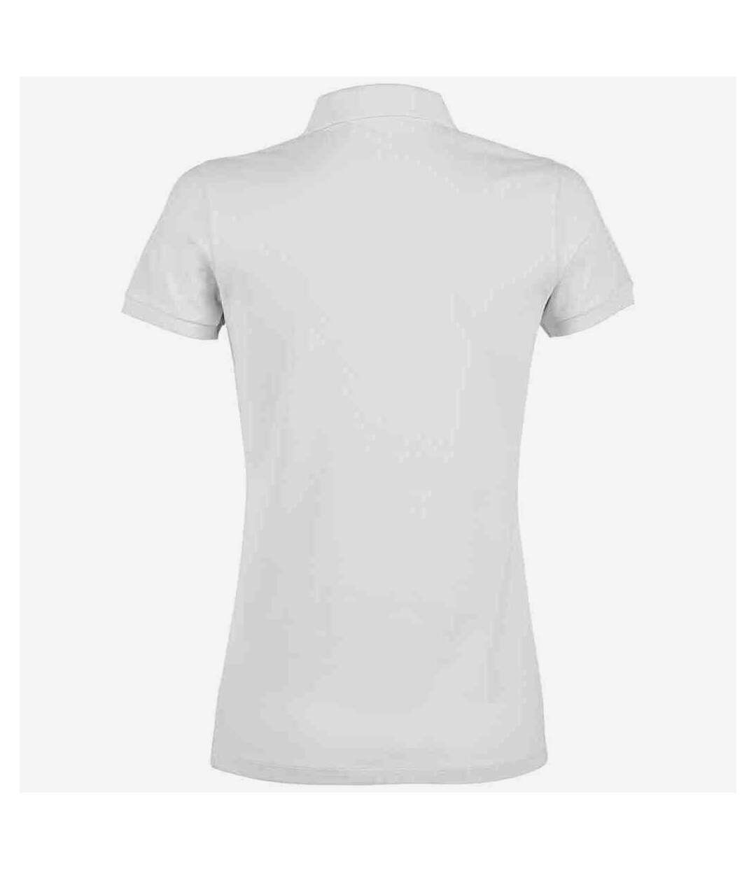 Polo owen femme blanc NEOBLU