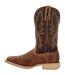 Mens Rebel Pro Lite Grain Leather Cowboy Boots Rustic Tan Durango-3