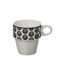 Lot de 4 Mugs sur Rack Bohemia 26cl Blanc-3