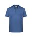 Polo Basic Homme Denim Clair Chiné James And Nicholson-1