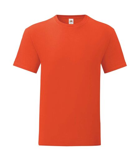 Mens iconic 150 t-shirt flame Fruit of the Loom