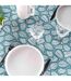 Nappe en Microfibre Divany 140x240cm Bleu Pétrole-2